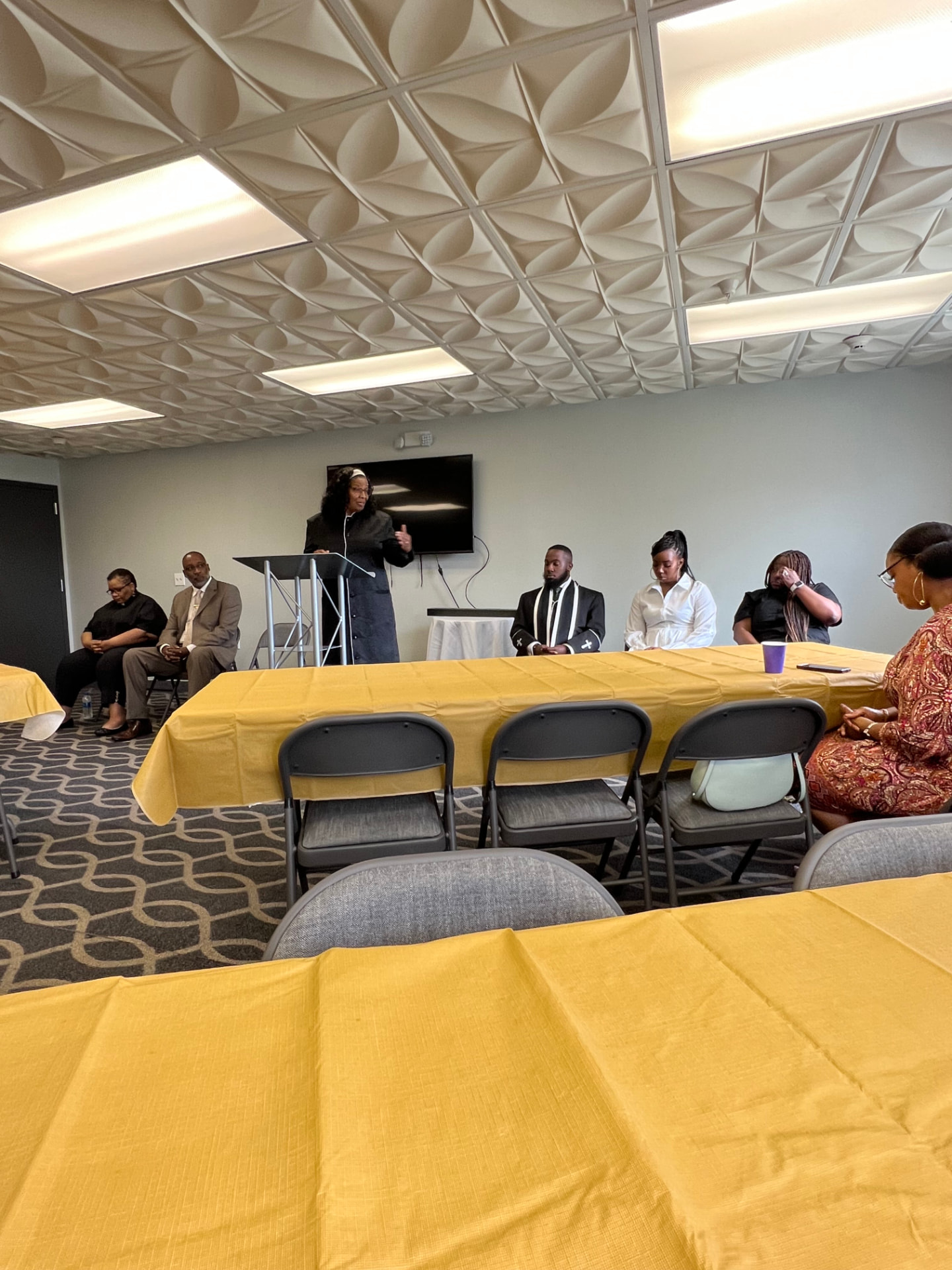 Leadership and ministry panel gathering
