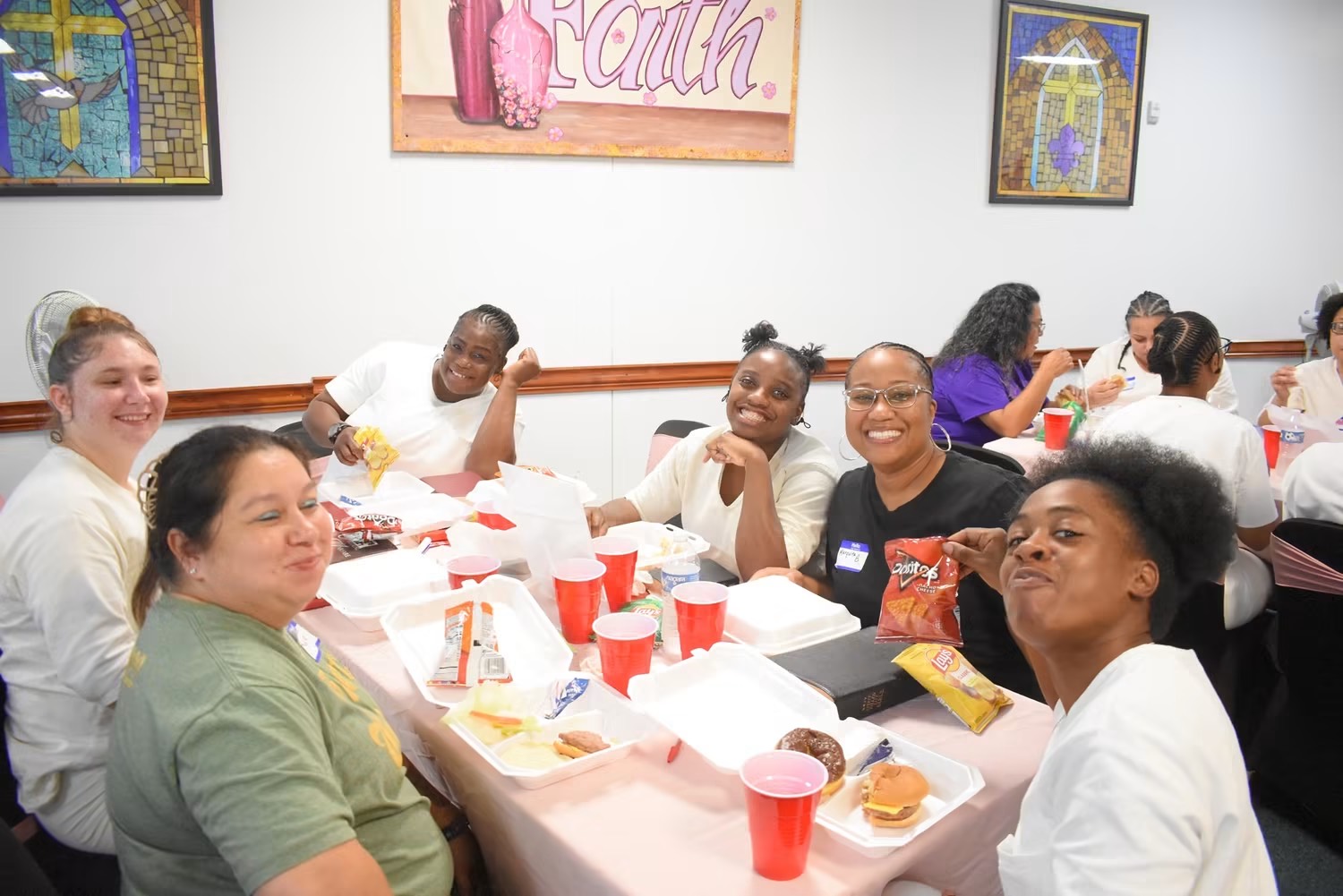 Fellowship lunch together