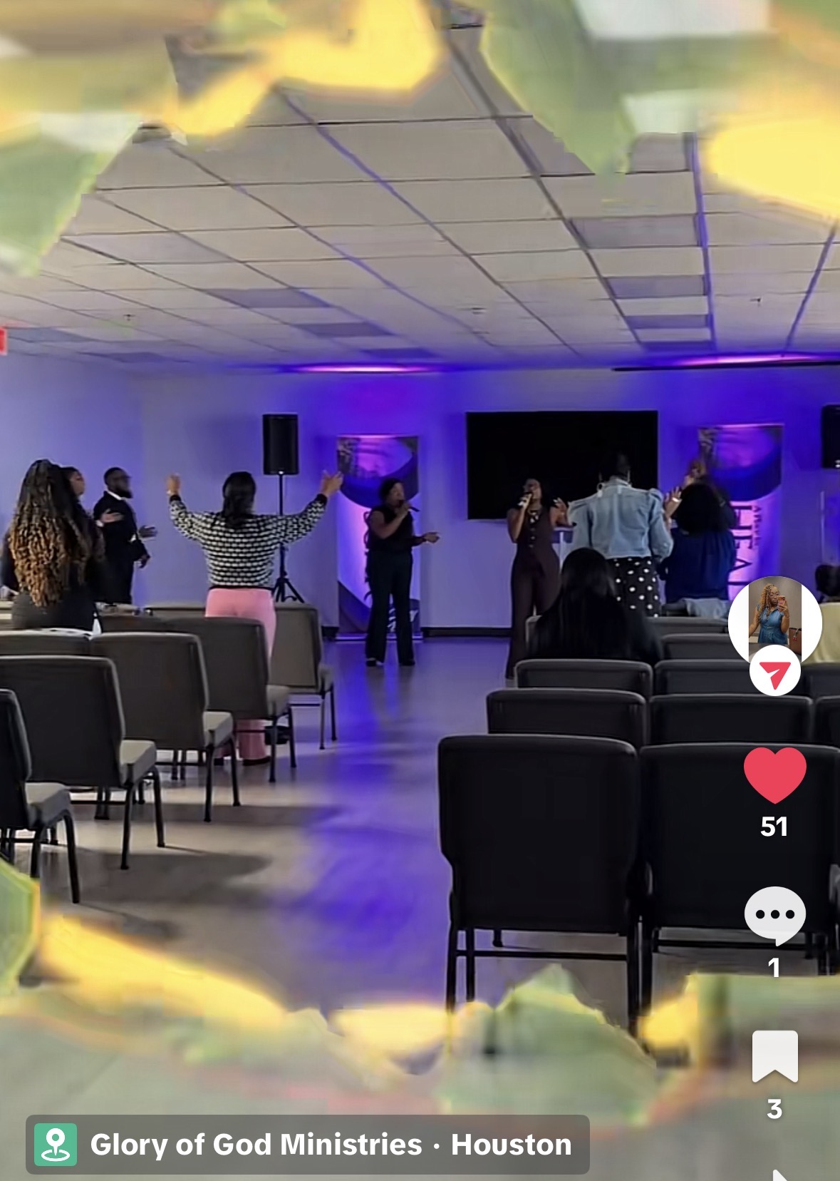 Worship ministry at Glory of God Ministries