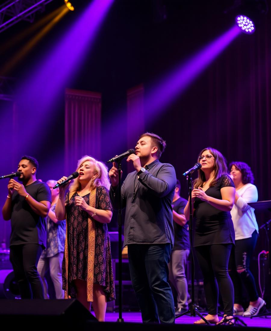 Worship ministry at Glory of God Ministries